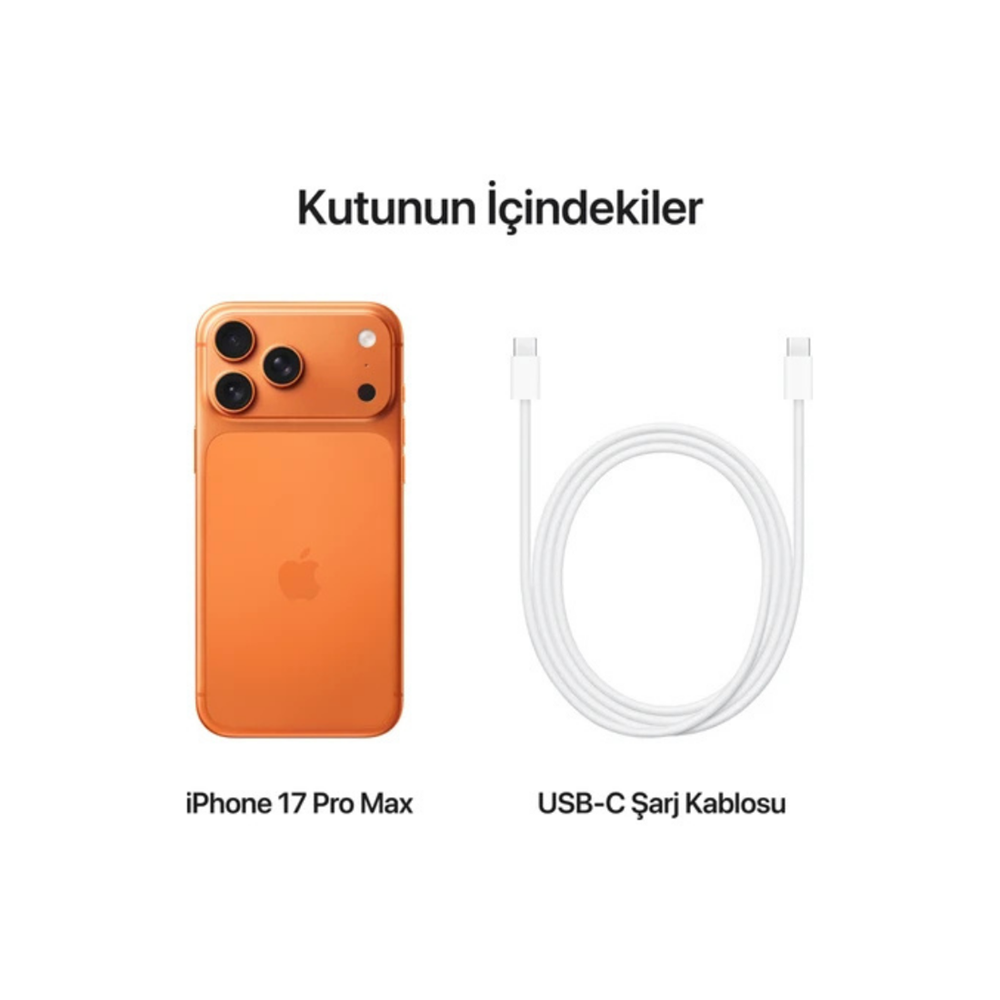 iPhone 17 Pro 512GB Turuncu (MG8M4TU/A)