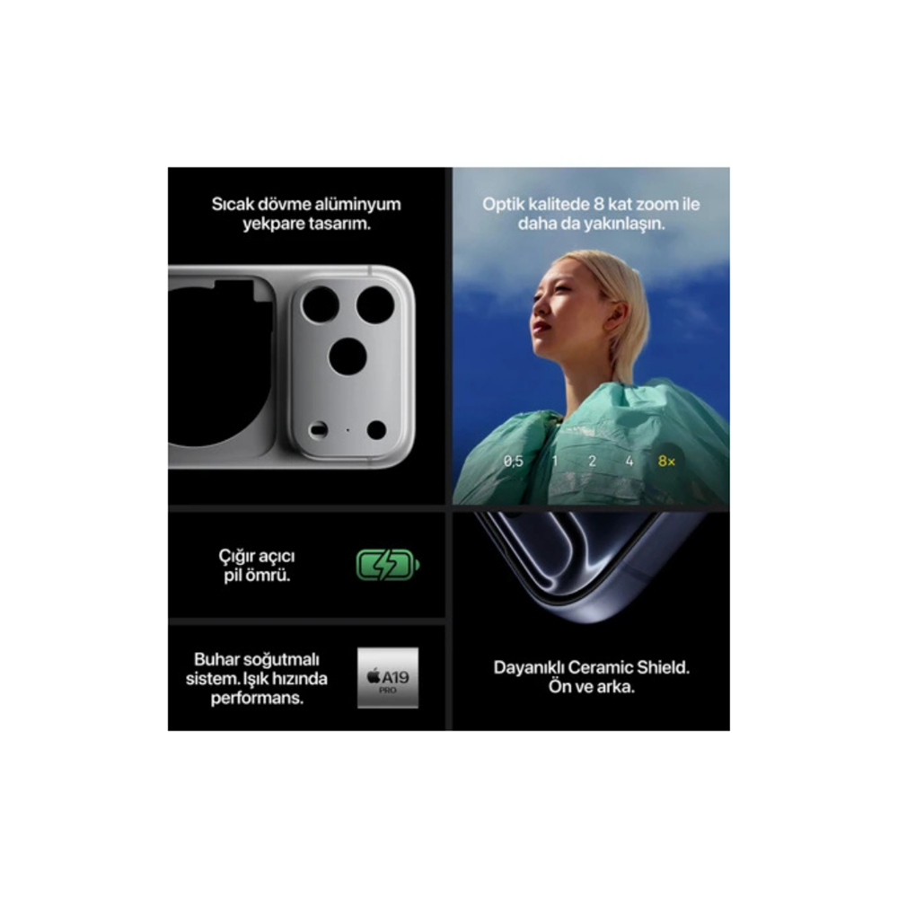 iPhone 17 Pro 512GB Turuncu (MG8M4TU/A)