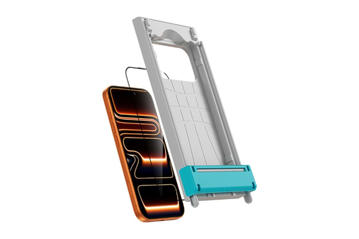 Benks Glass Warrior 2.0 Sapphire Coating Ez Fita İphone 17 Promax 0.25 Mm Ekran Koruyucu