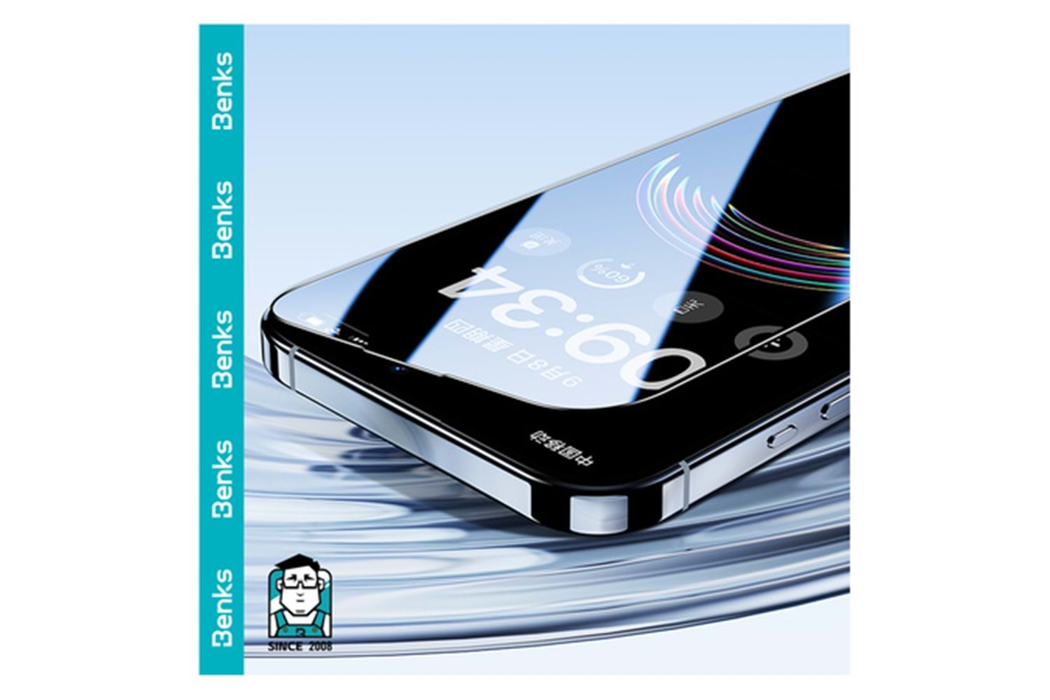 Benks Ultra Shield Screen Protector İphone 15 Promax 0.3 mm Ekran Koruyucu