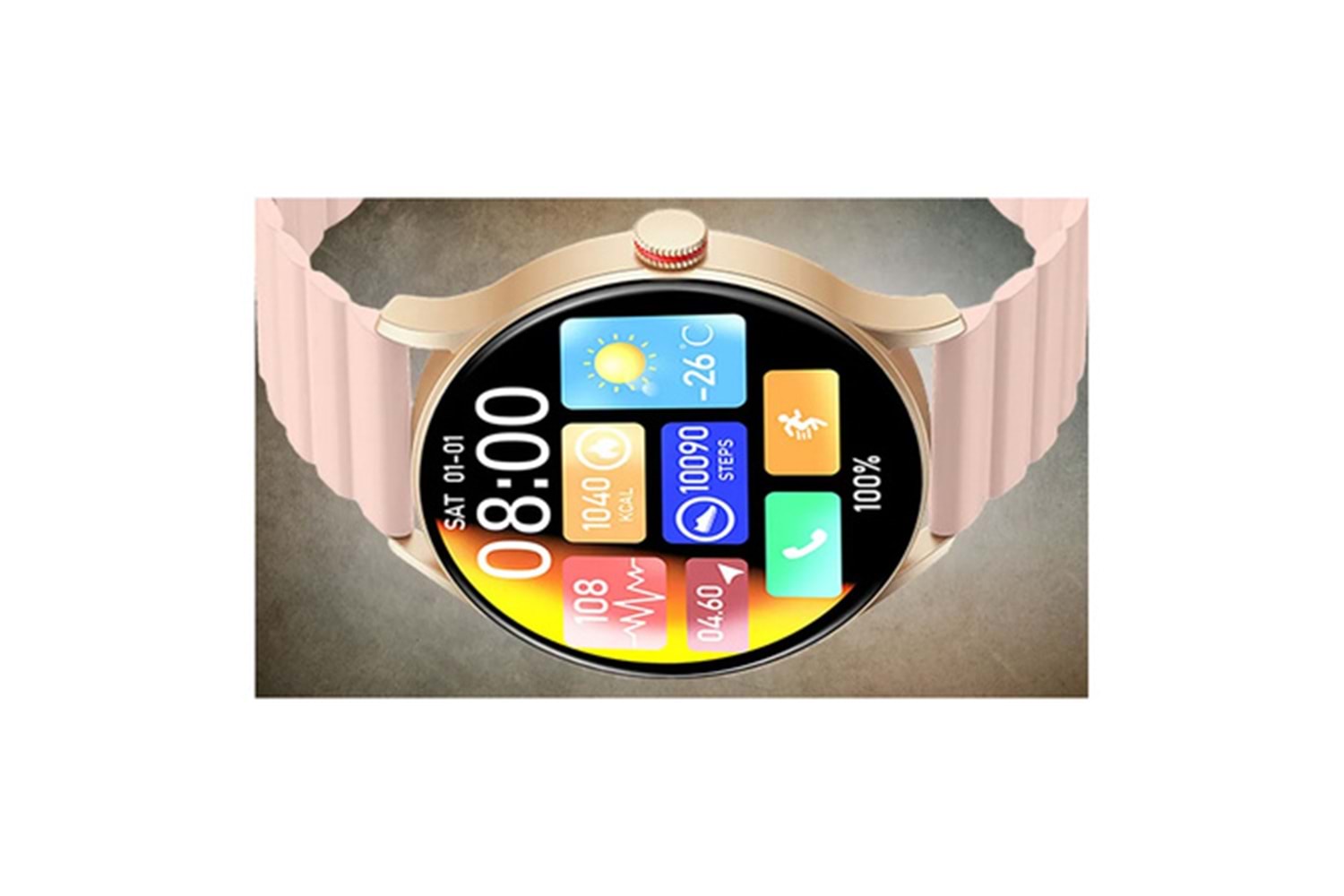 İMİKİ TG1 SMART WATCH SIFIR 24 AY GARANTİLİ SİYAH