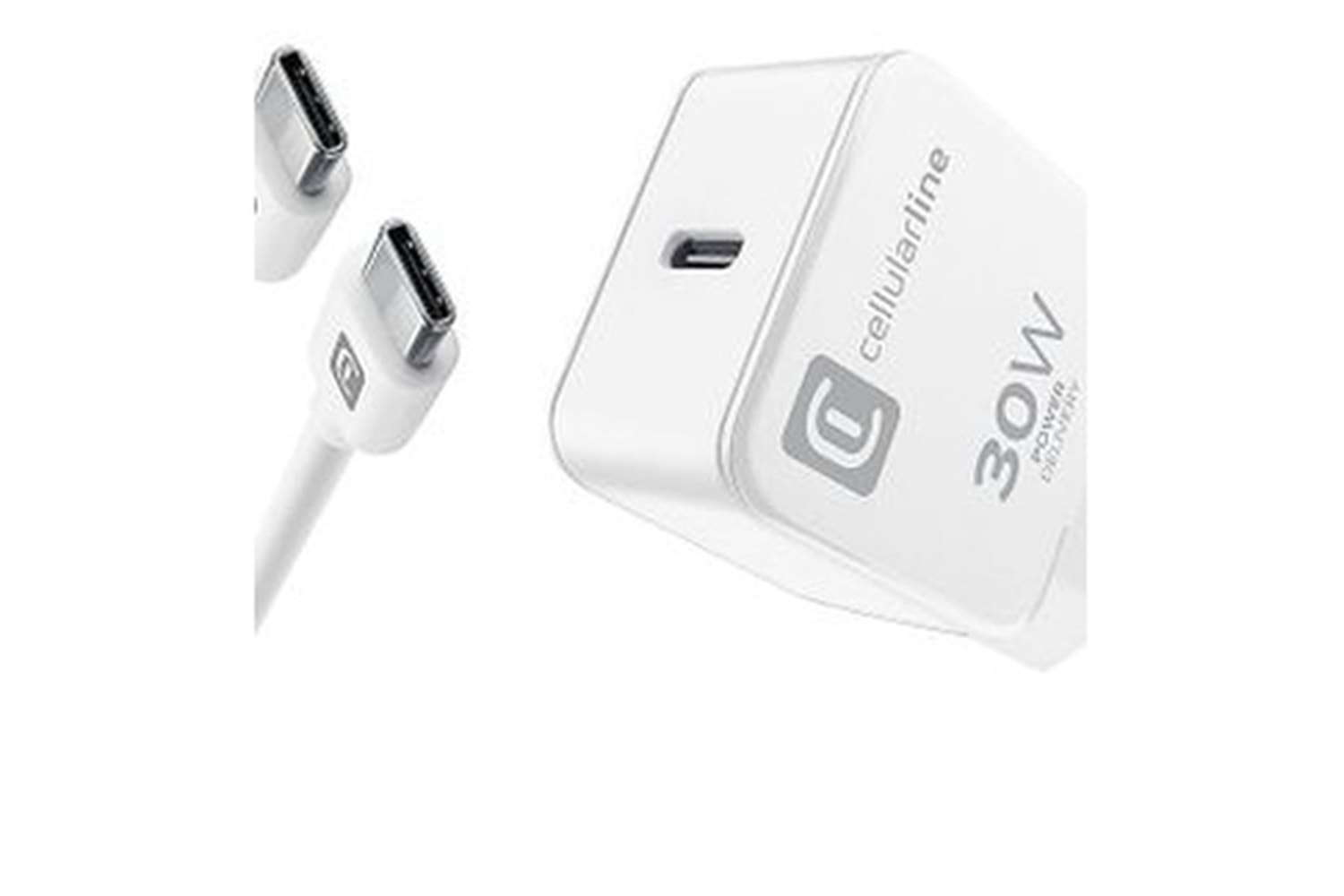 CELLULARLINE 30W Adaptör + C2C Kablo Şarj Kiti