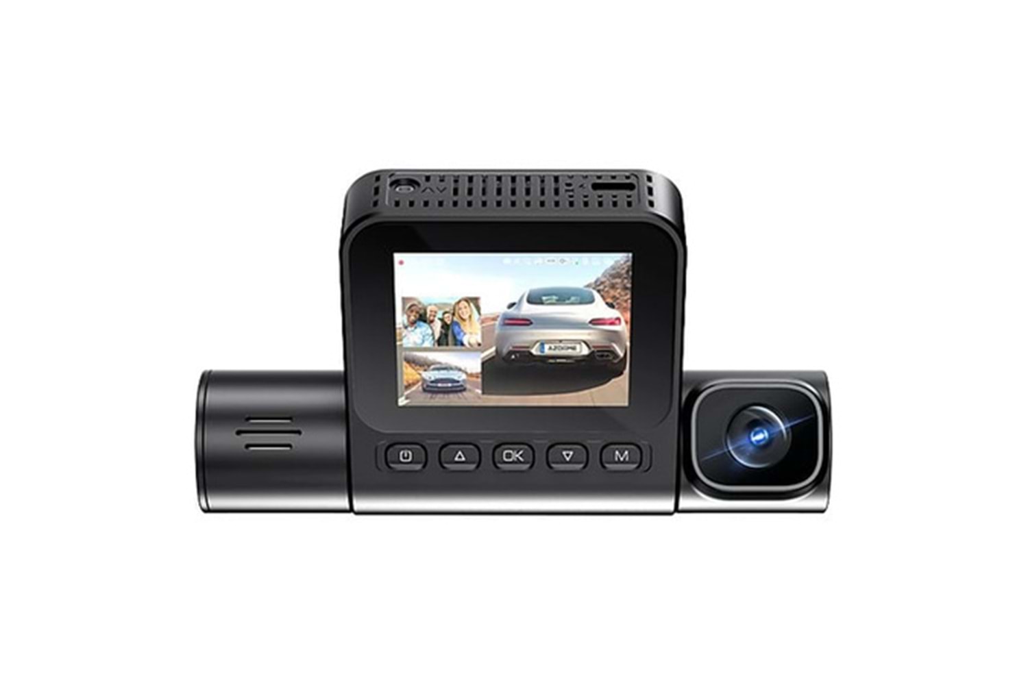 Azdome S58 4G 3 Kameralı 150 ° Görüş Açışı 4K ULTRA HD Gece Görüşlü