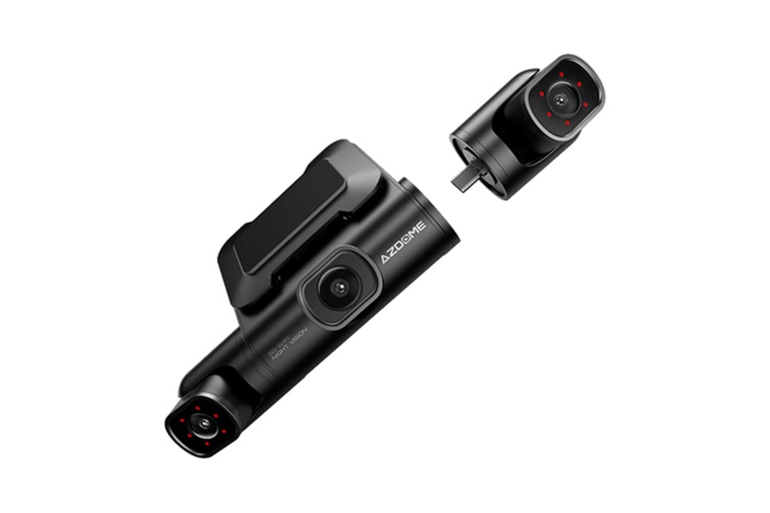 Azdome M660 4K Araç Kamerası – Dört Kameralı Kayıt , Wifi , Gps , Gece Görüş