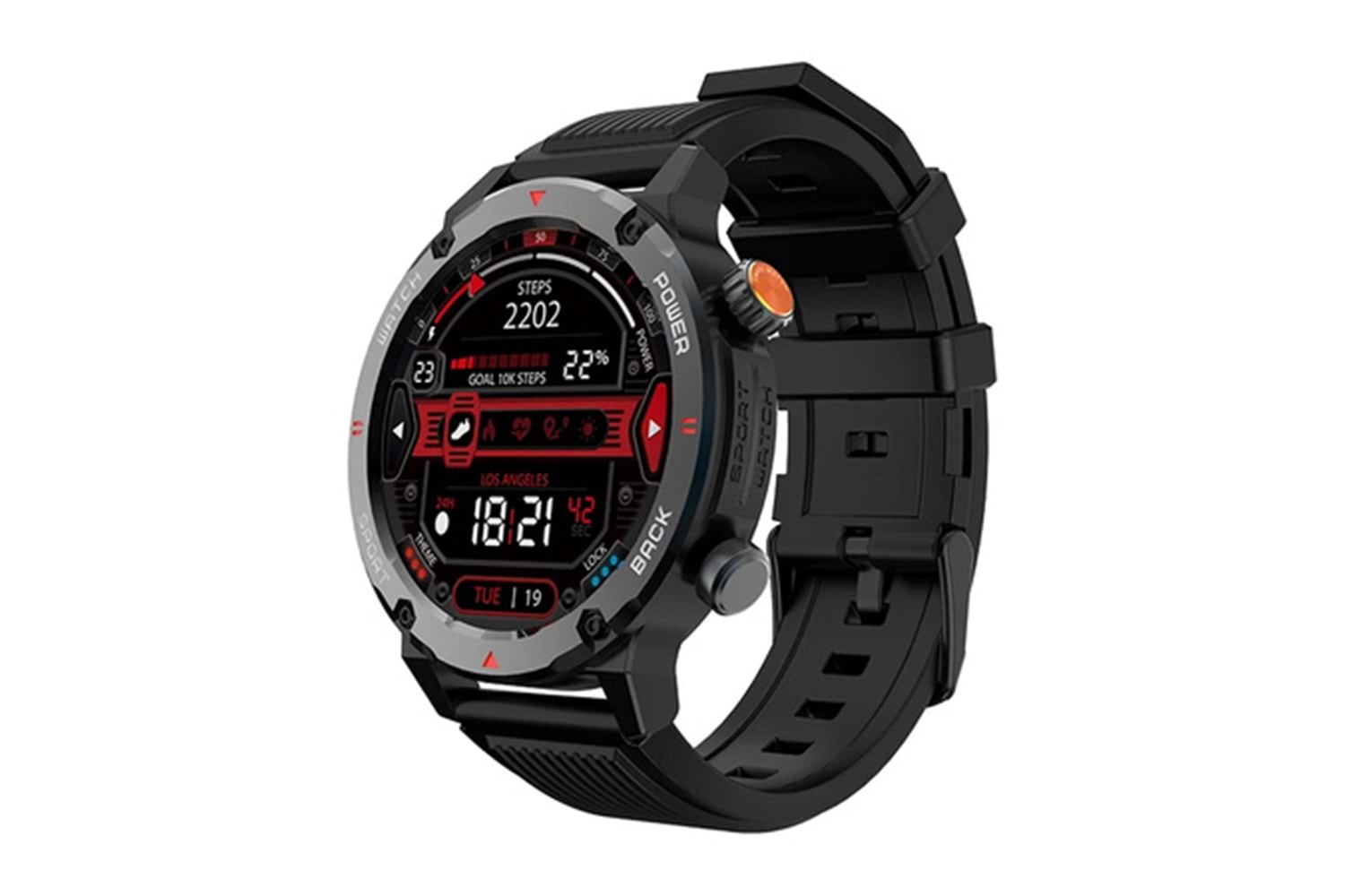 İmiki C1 Smart Watch Xpolorer Scout Siyah