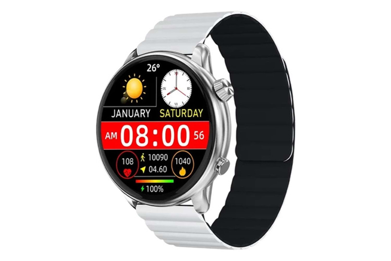 İmiki TG2 Smart Watch Gümüş