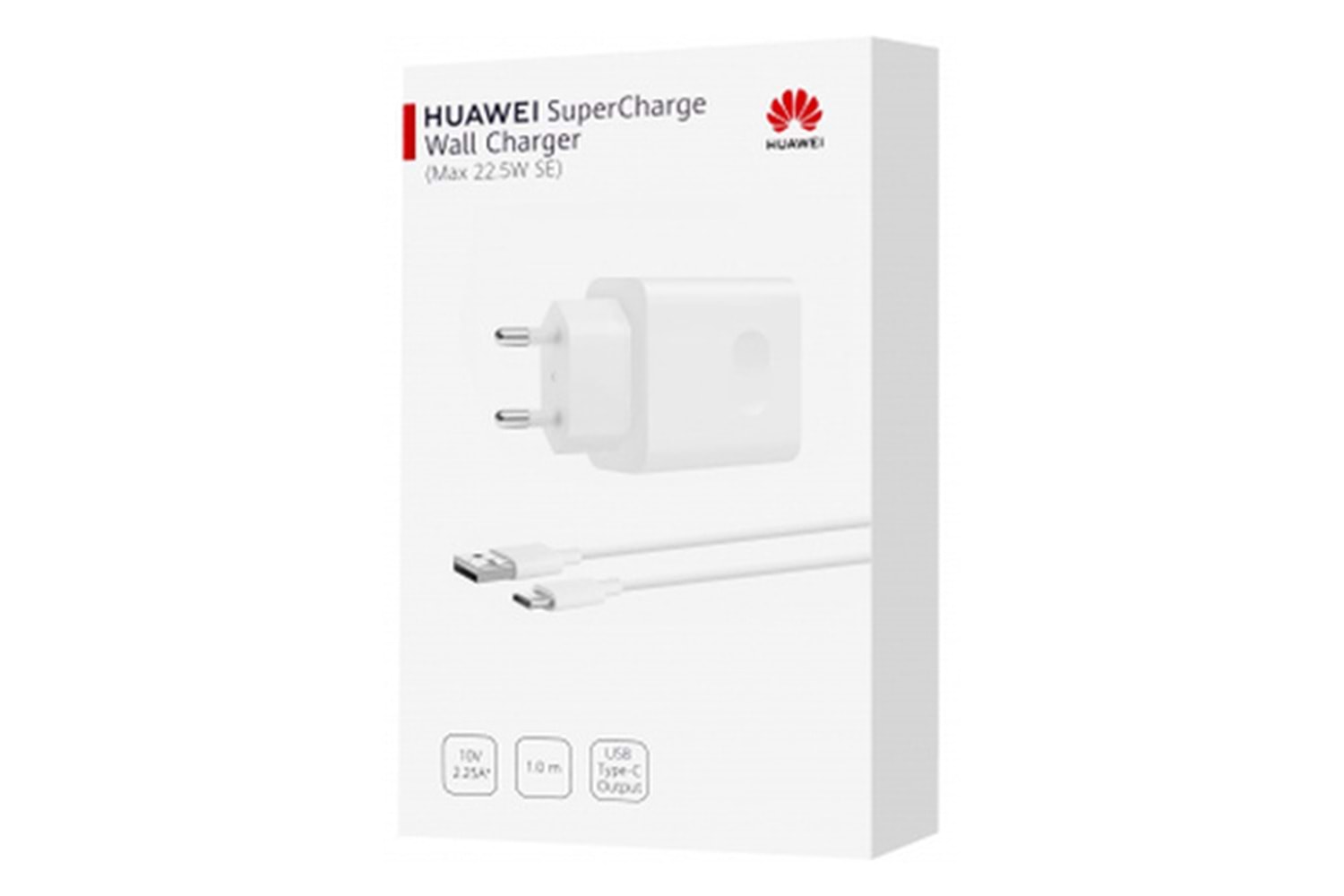 HUAWEİ SuperCharge Wall Charger Max 22.5W Adaptör+Kablo Beyaz