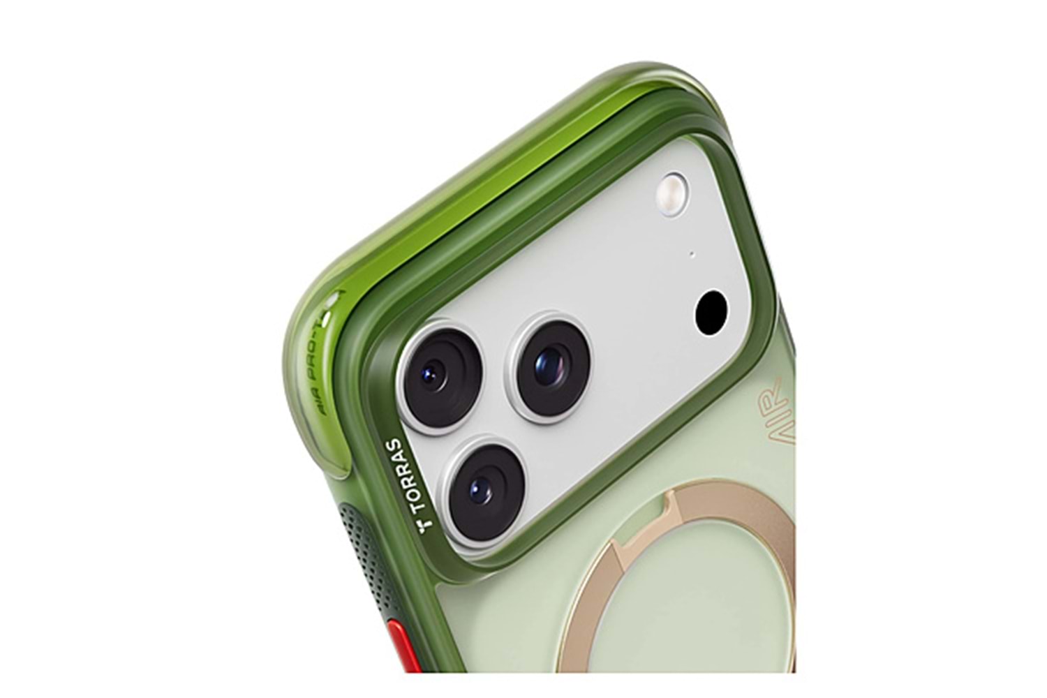 Torras Apple iPhone 17 Pro Max O Stand Spin Air Serisi Magsafe Kılıf