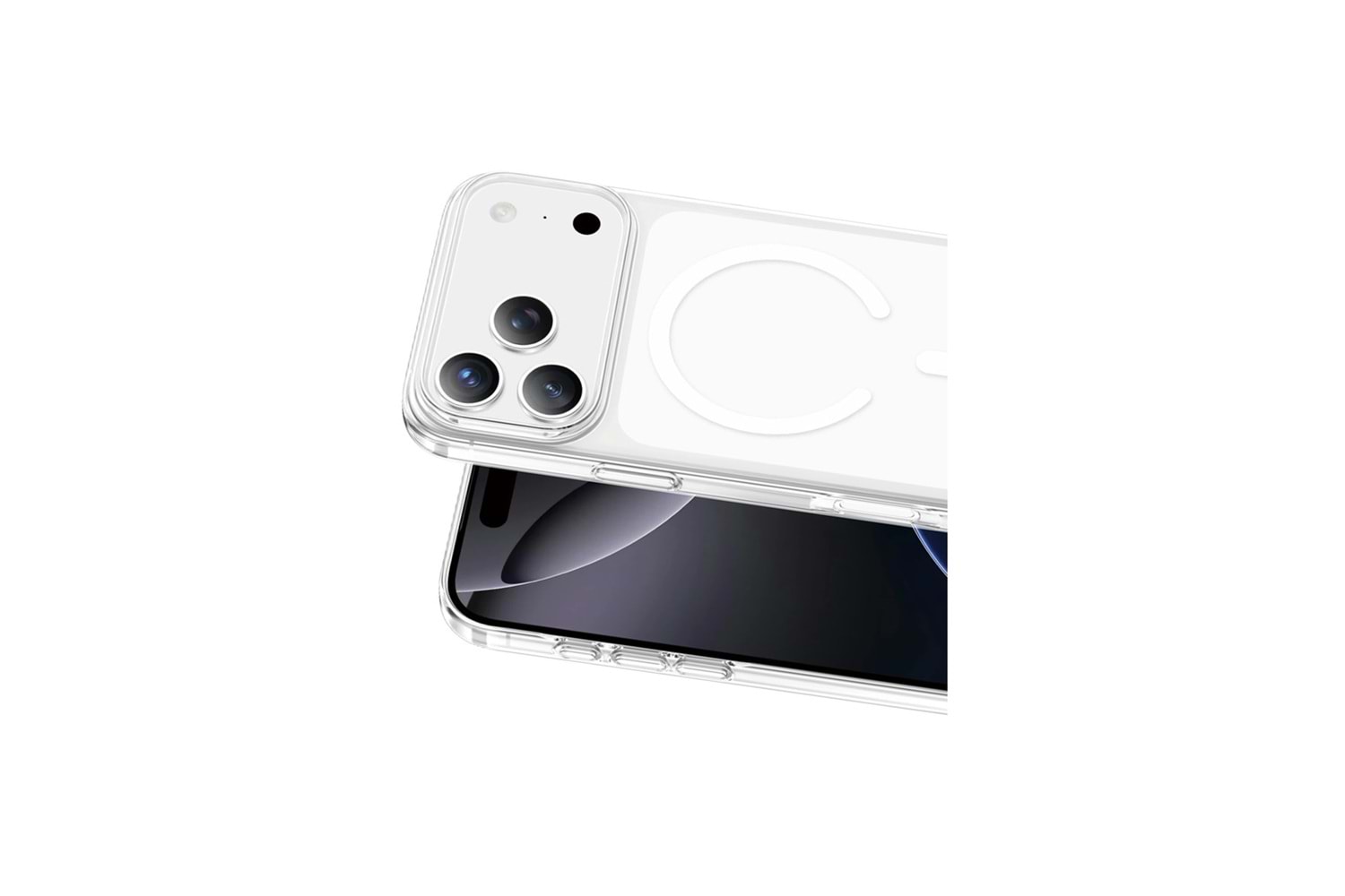 Keephone Apple iPhone 18 Pro X-Crystal Slim Magsafe Kılıf