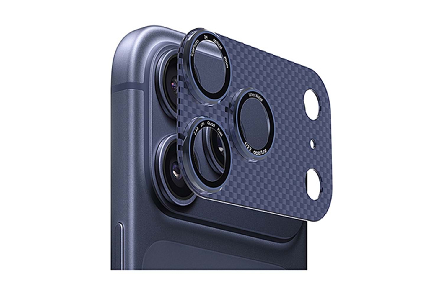 Keephone Apple iPhone 17 Pro Max Kevlar Kamera Lens