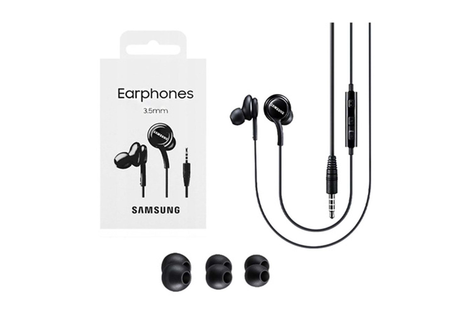Samsung EO-IA500BBEGWW 3.5MM Kablolu Kulaklık Siyah 24 Ay Garantili