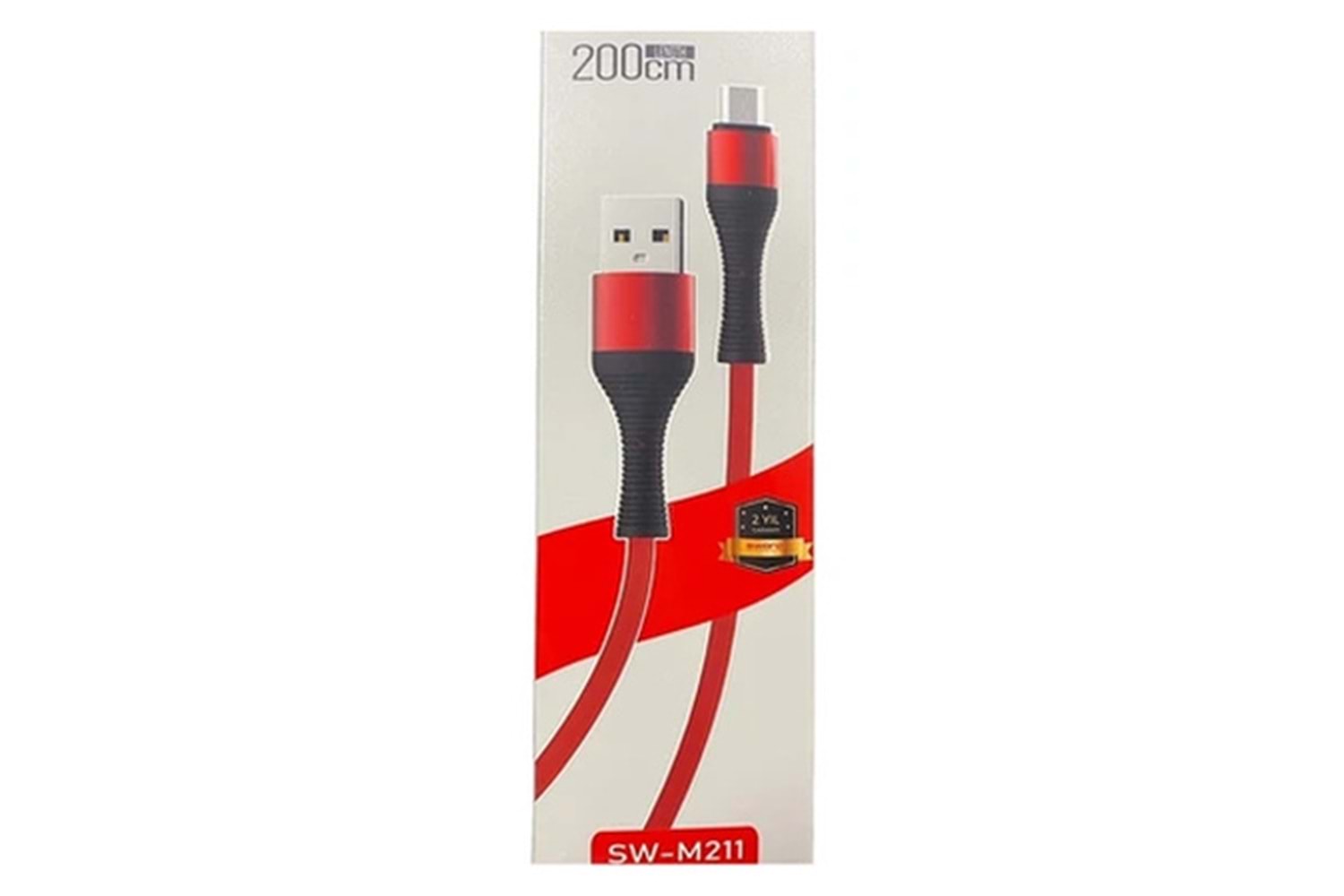 Sword SW-C211 USB-A To micro 2m Kablo