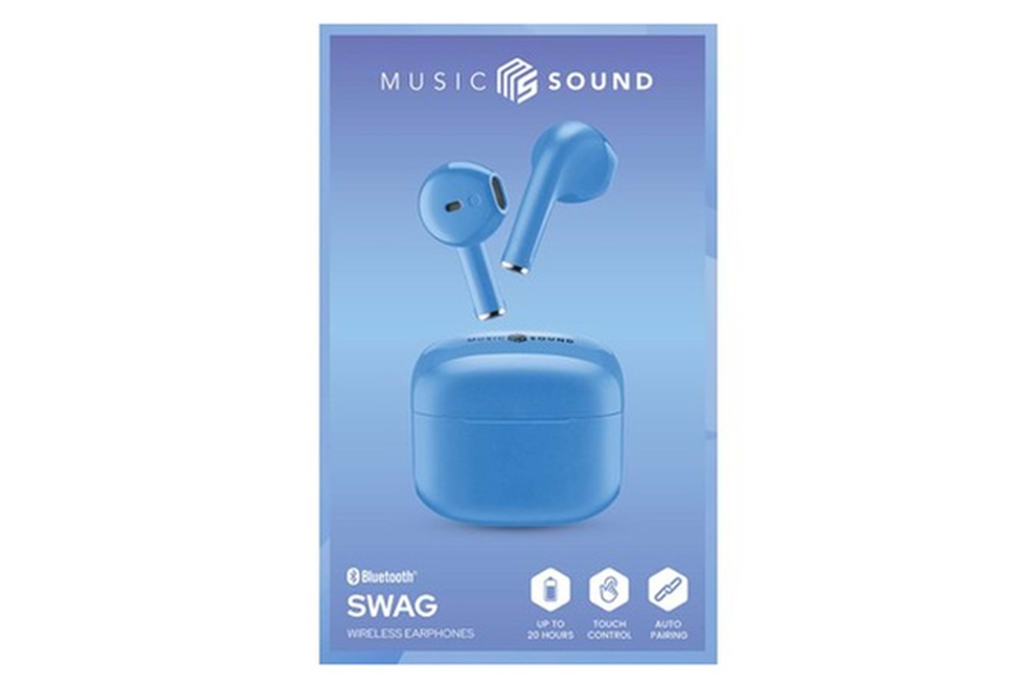 CELLULARLINE Music Sound Swag TWS Bluetooth Kulak İçi Kulaklık Mavi