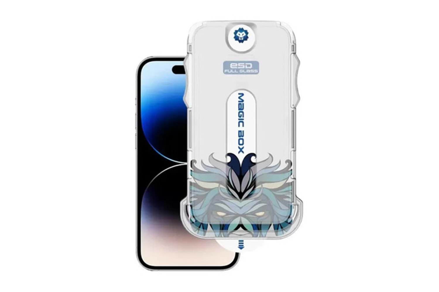 LİTO D+ iPhone 16 Pro Max Uygulama Aparatlı Ekran Koruyucu