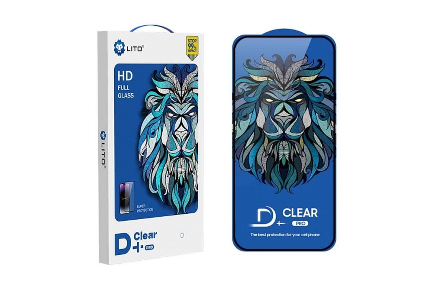 Lito D+ Ultra AR Full Glass iPhone 16 Pro Max Ekran Koruyucu