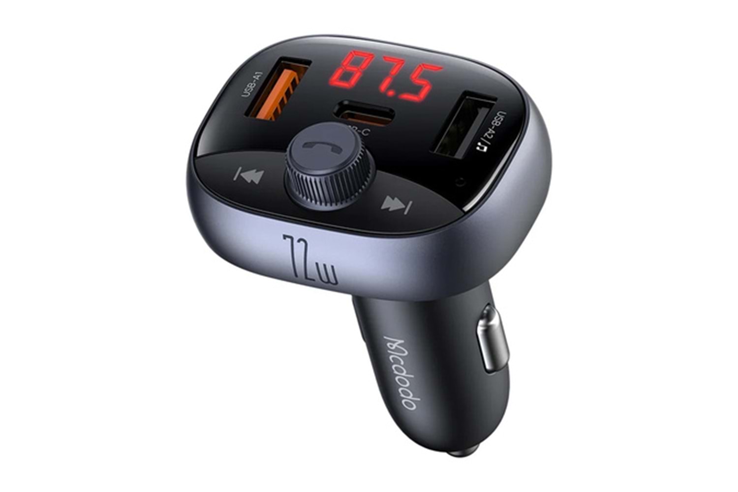 Mcdodo CC-5950 Cargo Serisi 72W Bluetooth Fm Vericili Araç Içi Çakmaklık Şarj Cihazı