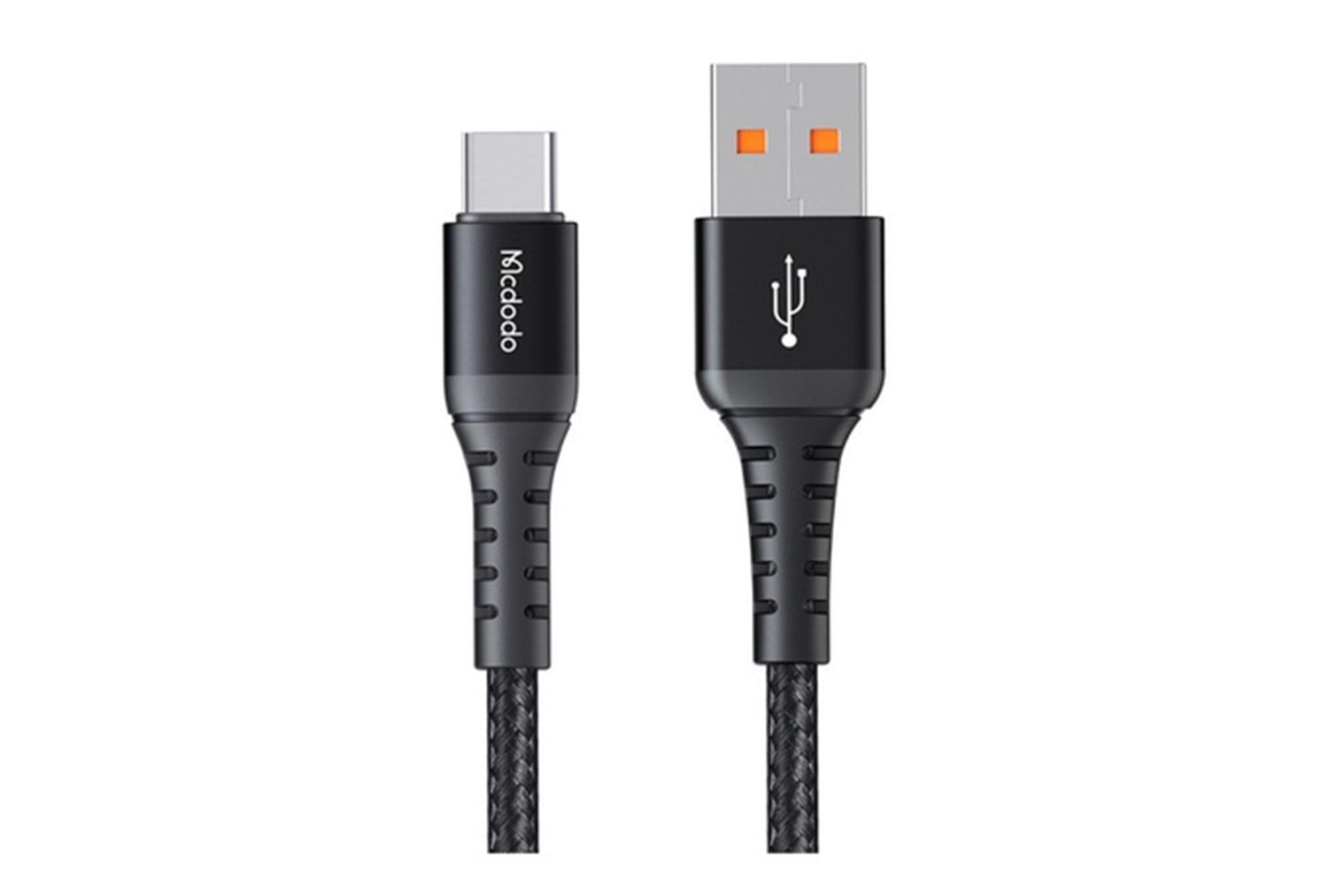 Mcdodo CA-2274 USB-A to USB-C Quick Charge 3A Hızlı Şarj ve Data Kablosu 2m Siyah