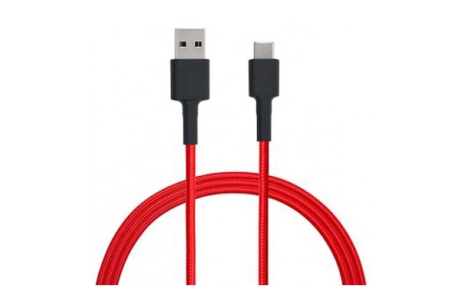 Xiaomi Type-C Örgülü 100 cm Hızlı Şarj Kablosu Kırmızı