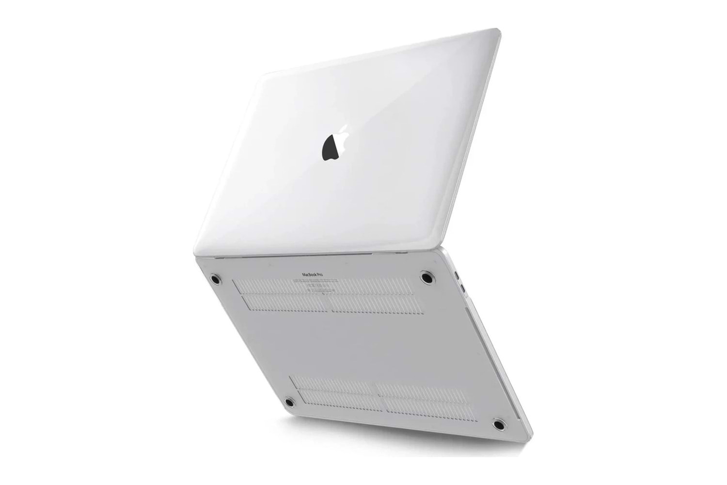 Newface Apple Macbook Pro 16.2 2021 Macbook Buzlu Kapak - Şeffaf
