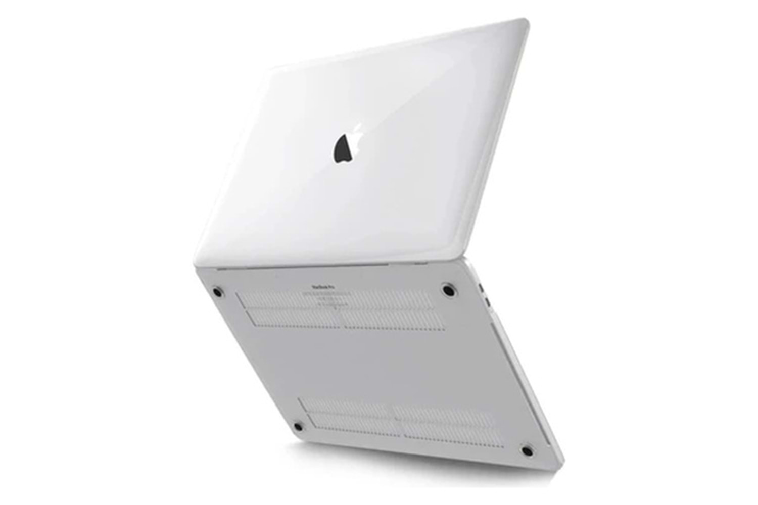 Newface Apple Macbook Pro 16.2 2021 Macbook Buzlu Kapak - Şeffaf