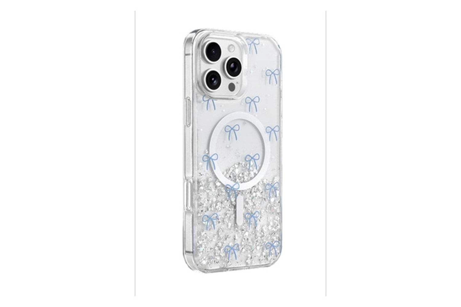 Onegif Apple iPhone 16 Pro Max Misk Simli Magsafe Kapak