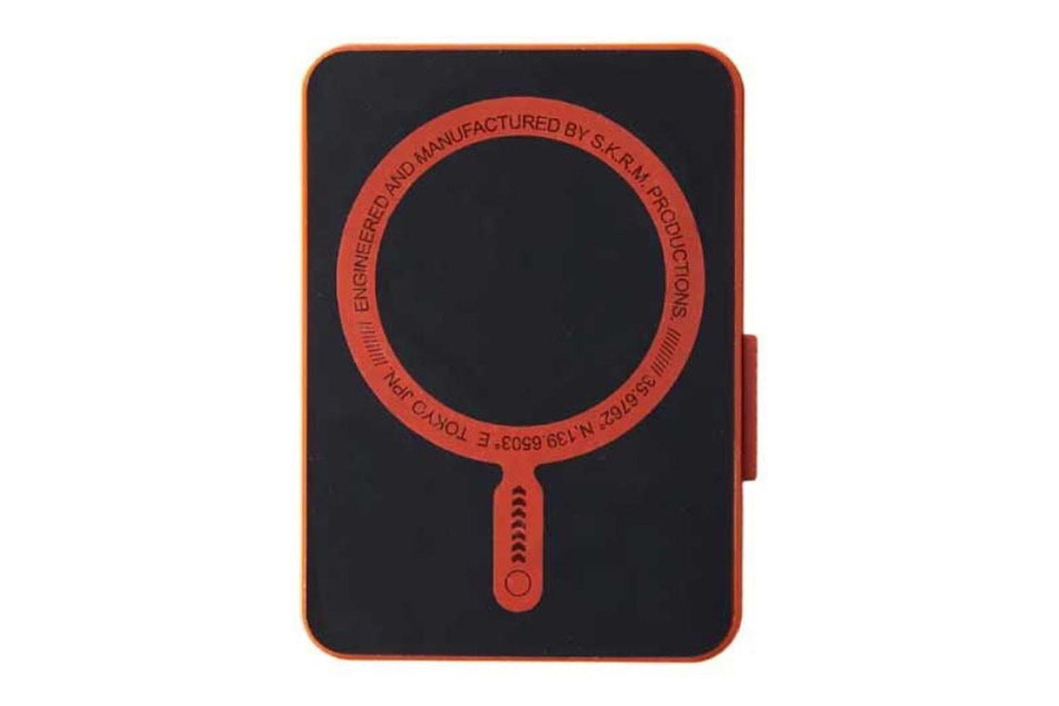 Skinarma Mirage Magnetic Card Holder With Grip-Stand Spunk Orange
