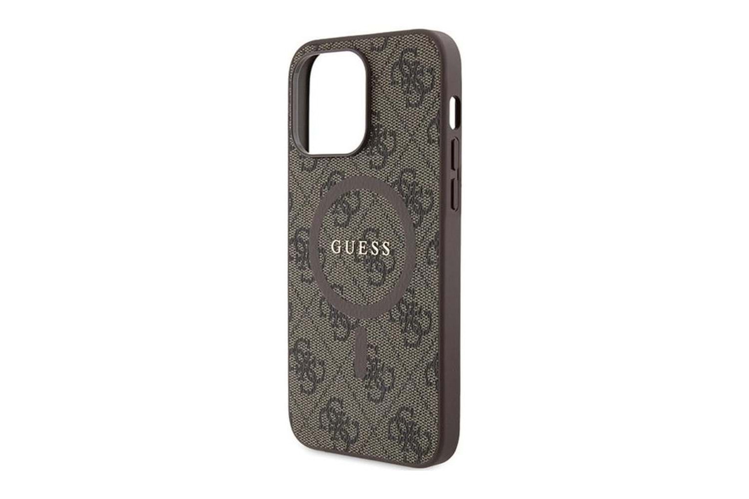GUESS HC MAGSAFE PU 4G RING CLASSIC LOGO