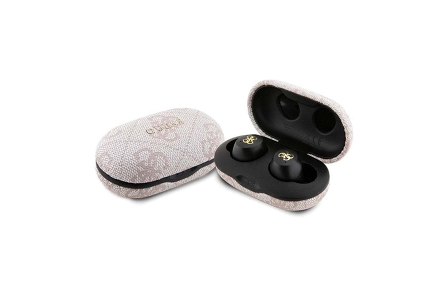 Guess Orjinal Lisanslı Klasik Metal Yazı Logolu TWS Kulak İçi Bluetooth Kulaklık