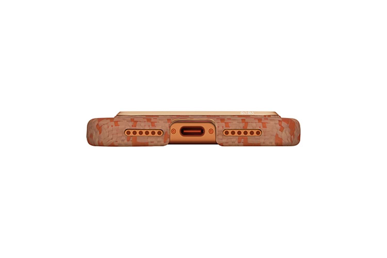 Apple iPhone 17 Pro Kılıf M-safe Şarj Özellikli Aramid Fiber Pitaka Edge Serisi Happiness Rides Kapak
