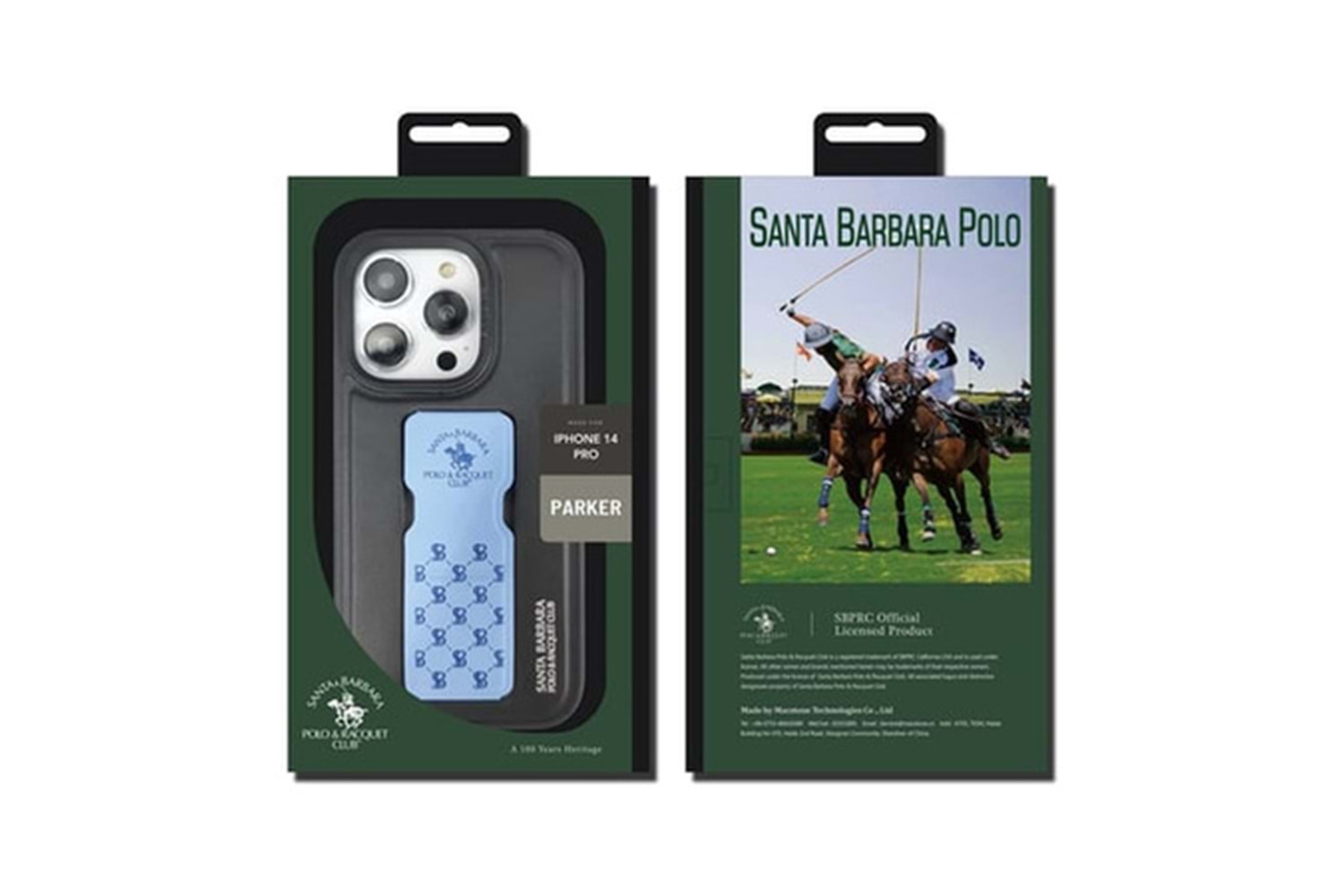 Santa Barbara Polo Racquet Club Apple iPhone 13 Pro Parker Stand Kapak