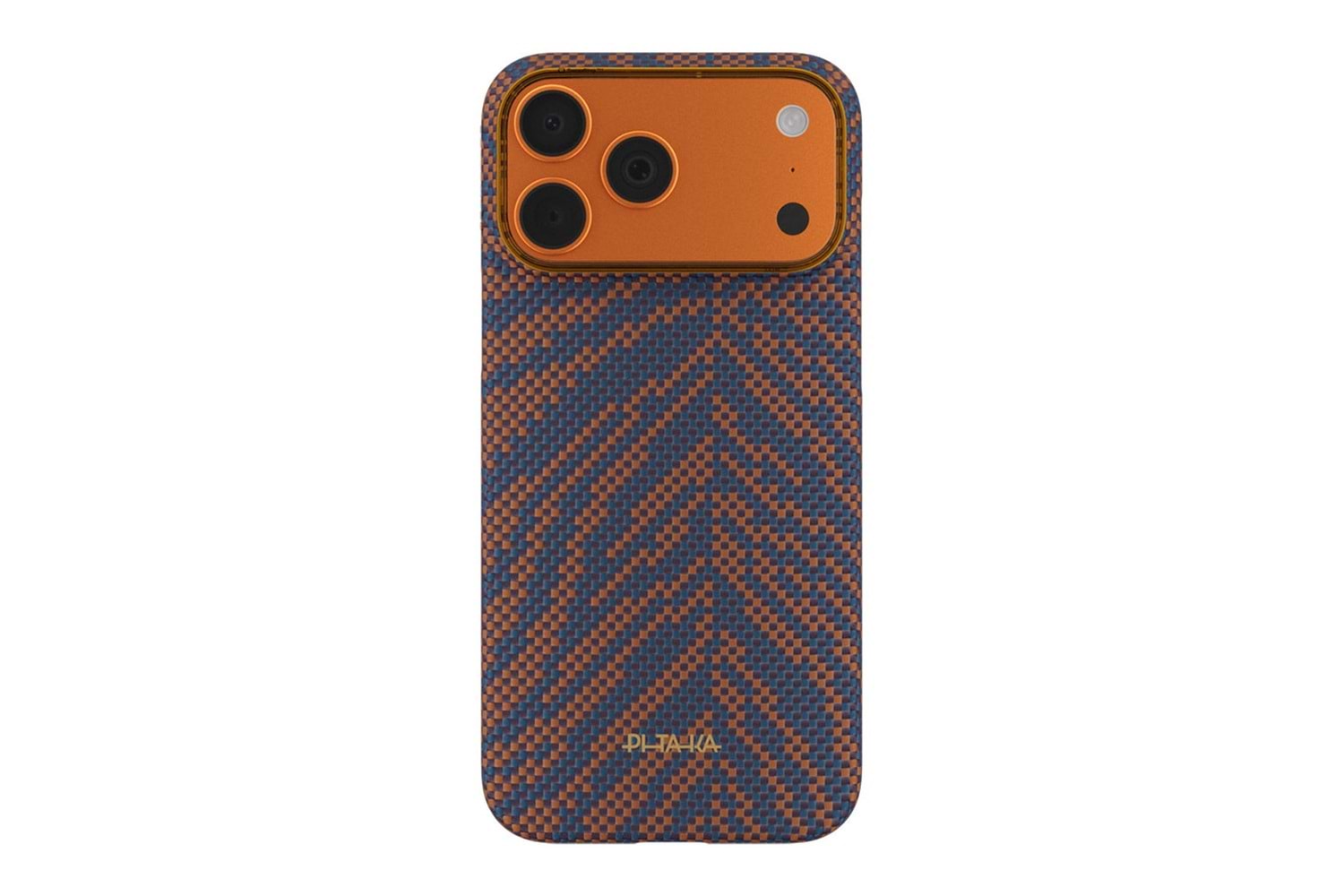 Apple iPhone 17 Pro Max Kılıf M-safe Şarj Özellikli Aramid Fiber Pitaka Breath of Veins Serisi Kapak