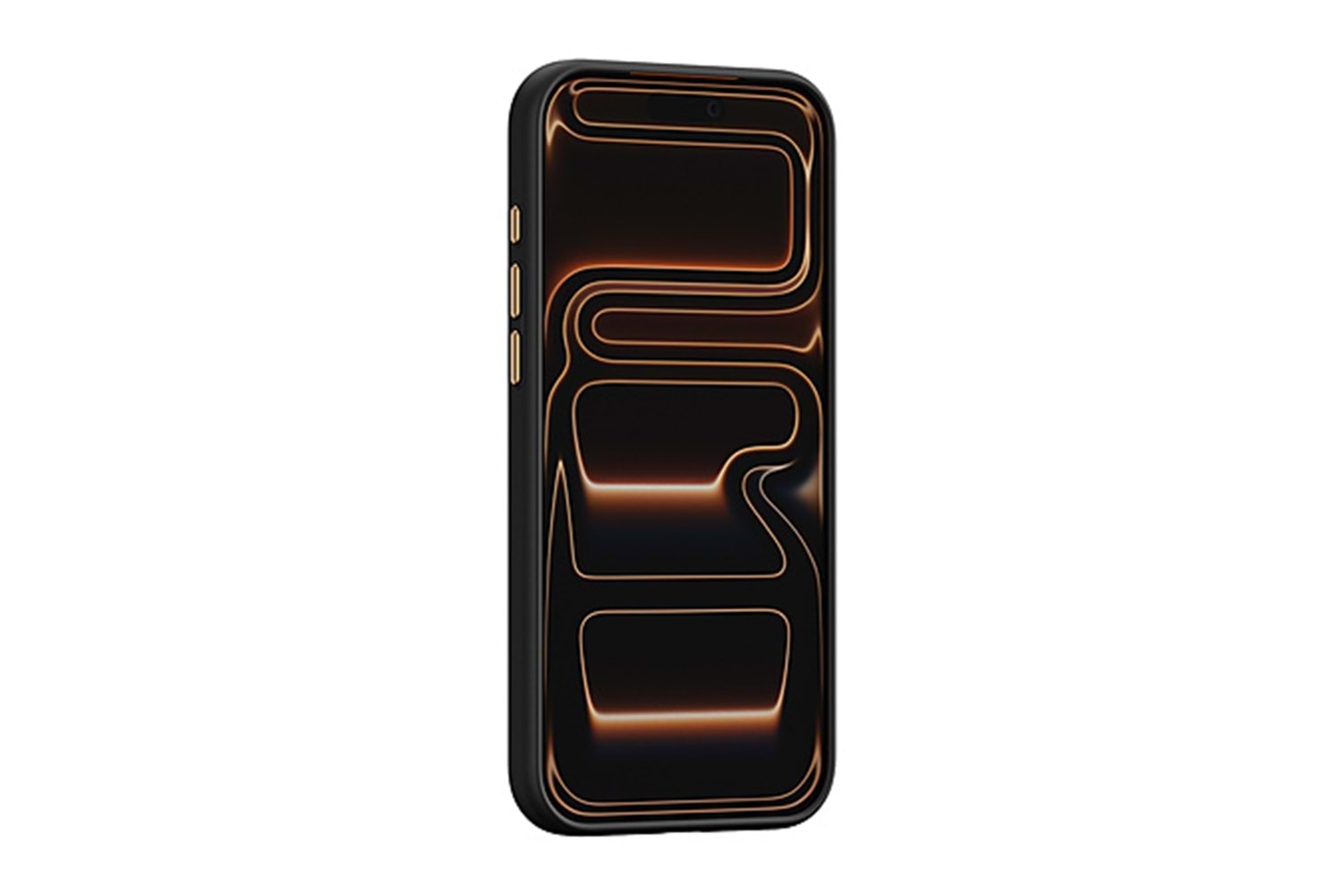 Apple iPhone 17 Pro Max Kılıf M-safe Şarj Özellikli Raptic Aramid Dual Rise Serisi 24 Ayar Altın Kaplamalı Kapak