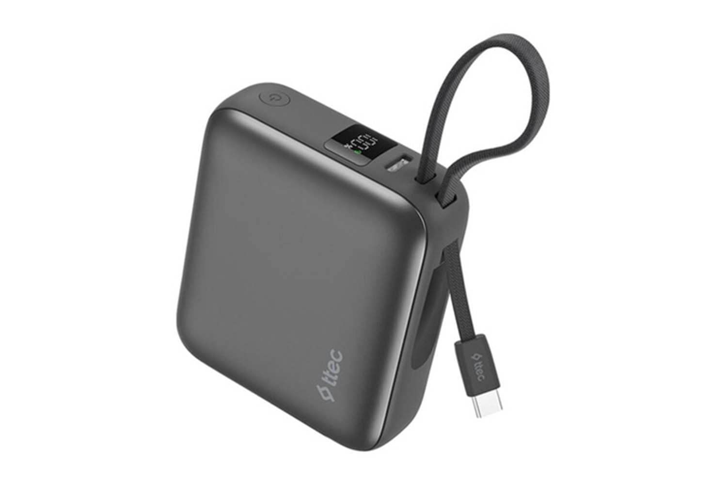 SHAZA Nexa Serisi 20.000 Mah Kendinden Kablolu Powerbank - Gri