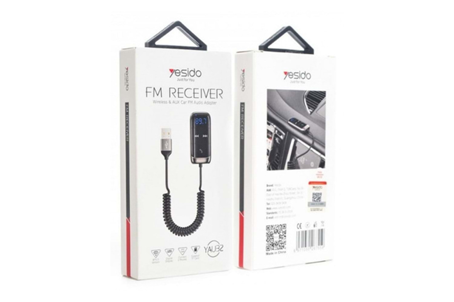 Yesido YAU32 Esnek Usb Kablo Çıkışlı BT 5.0 FM Transmitter - SiyahYesido YAU32 Esnek Usb Kablo Çıkışlı BT 5.0 FM Transmitter - SiyahYesido YAU32 Esnek Usb Kablo Çıkışlı BT 5.0 FM Transmitter - SiyahYesido YAU32 Esnek Usb Kablo Çıkışlı BT 5.0 FM Trans
