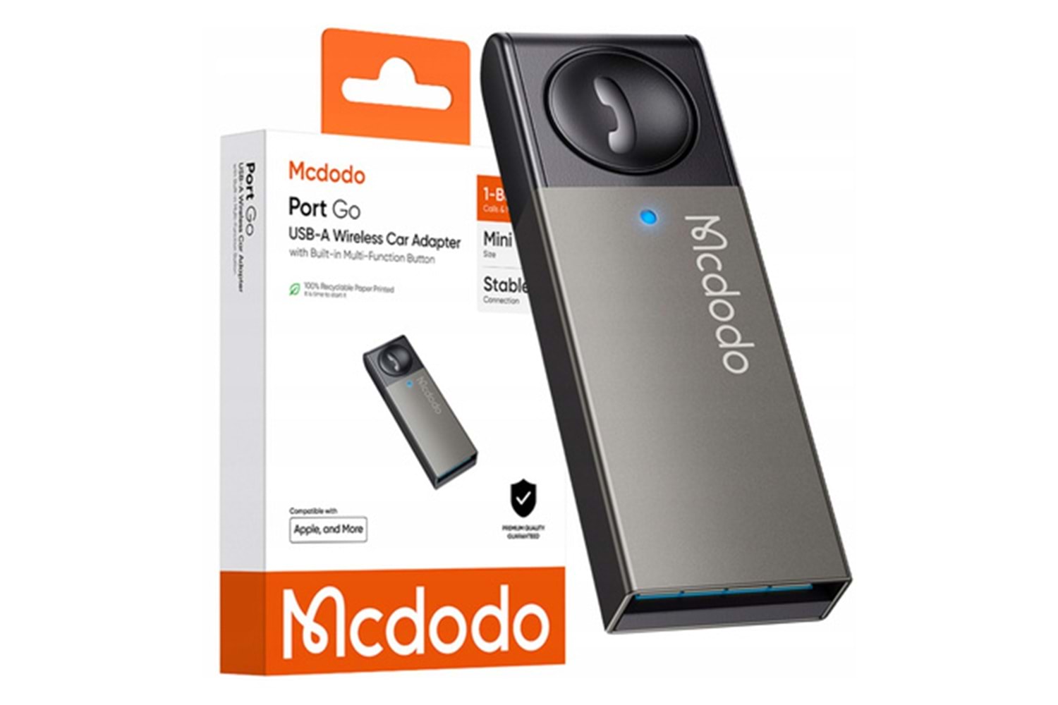 Mcdodo OT-8250 Kablosuz Araç Adaptörü