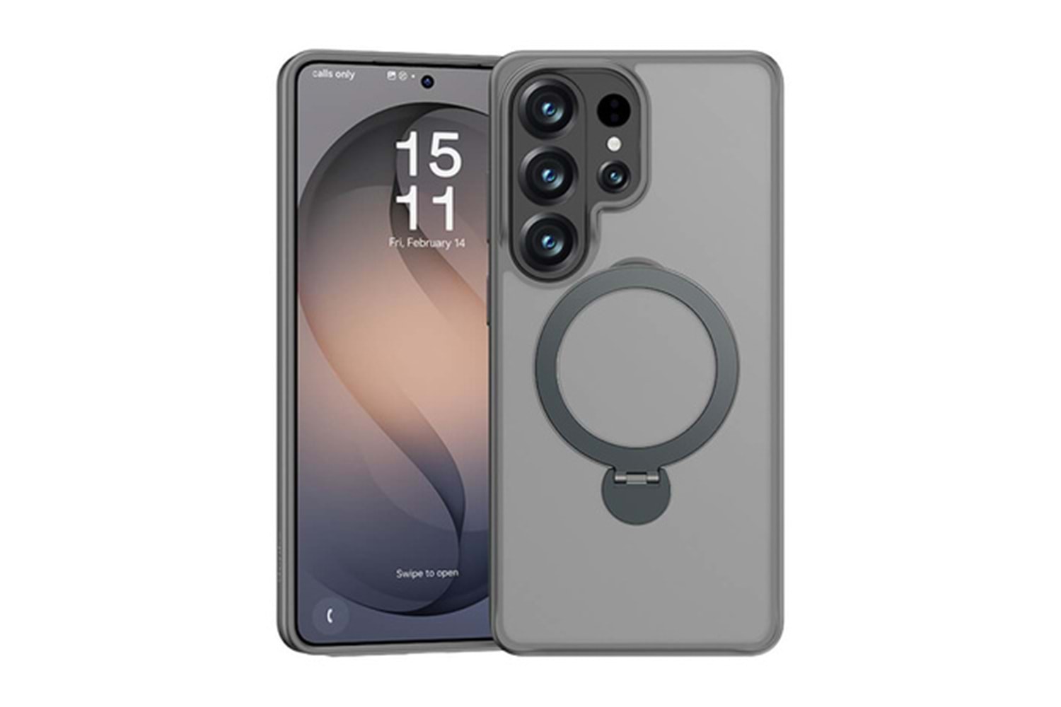 Benks Mist Magnetic Case With Stand Sam S26 Ultra Gray-Black