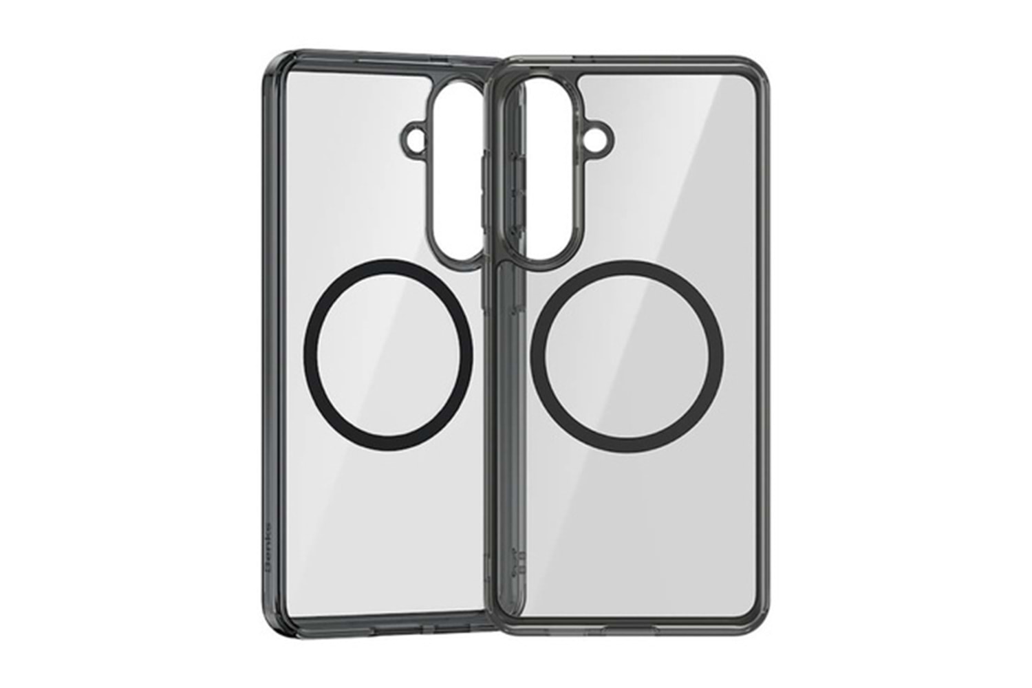 Benks Magnetic Crystal Case With Tpu Frame Sam S26 Plus Black