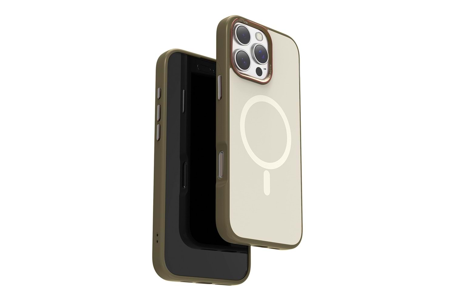 URR Apple iPhone 16 Pro Max Matte Pure Glass Magsafe Kapak