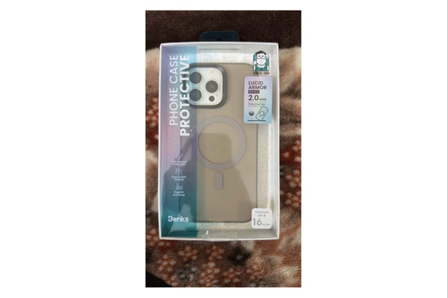 Benks Lucid Armor Magnetic Protective Case İphone 16 Promax