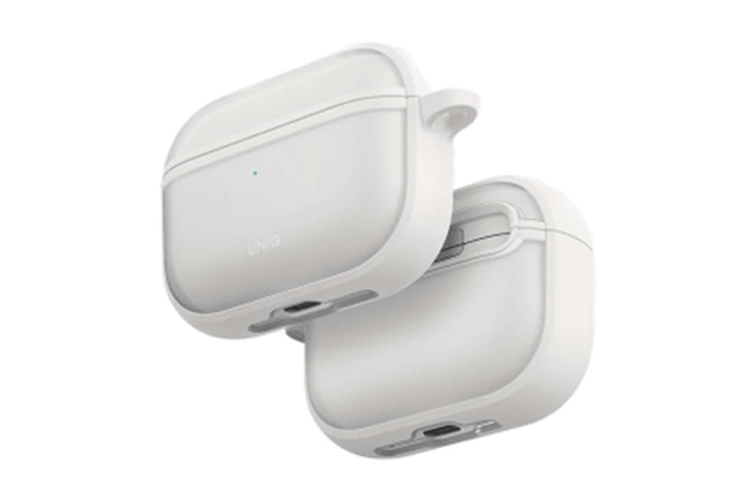 Uniq Airpods Pro 3 (3.nesil) Veren Frosted Hang Kılıf - Siyah