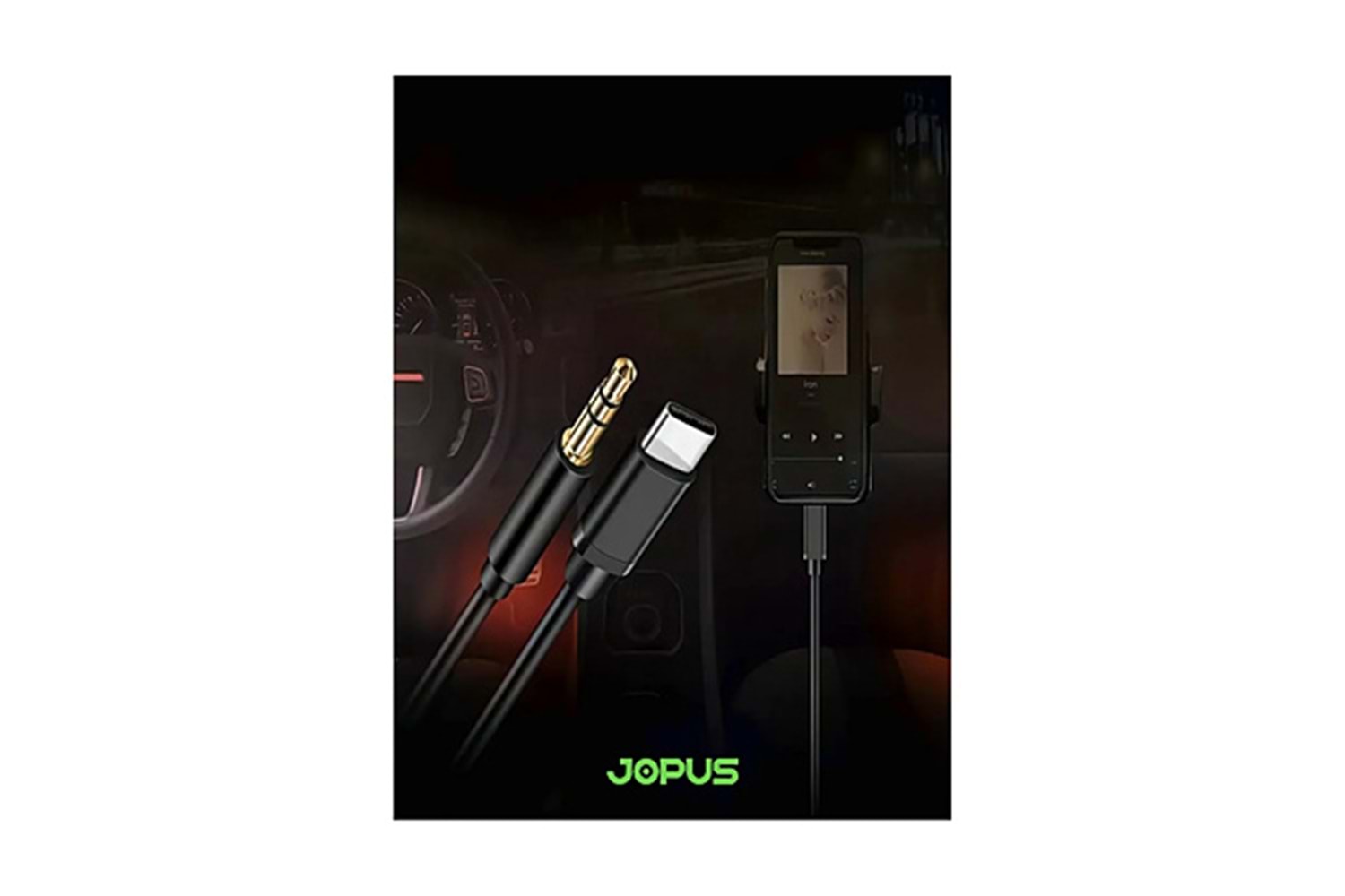 JOPUS 2 İN 1 TYPC-TO 3.5MM KABLO