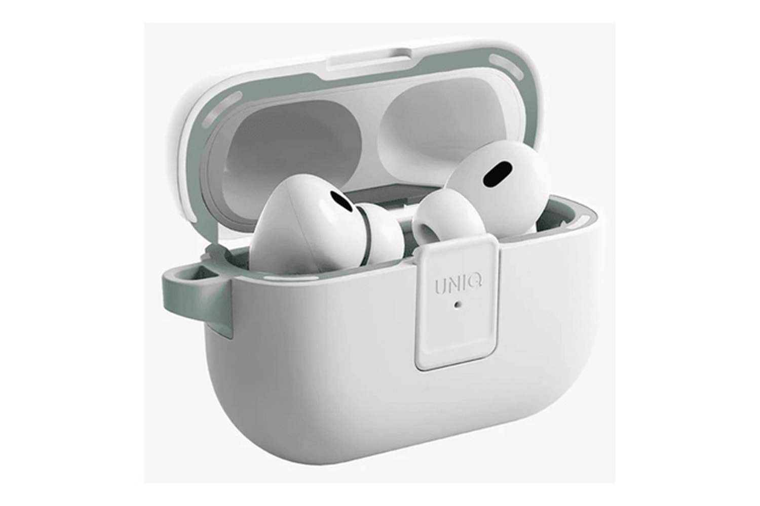 Uniq Airpods 4 (4.nesil) Clyde Kilitli Kılıf - Siyah