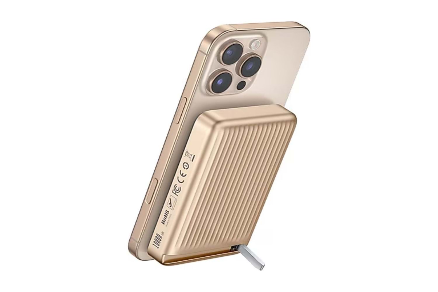 Mcdodo MC-7812 Çöl Titanyum 10000 mAh Hızlı Şarj Kablosuz Powerbank