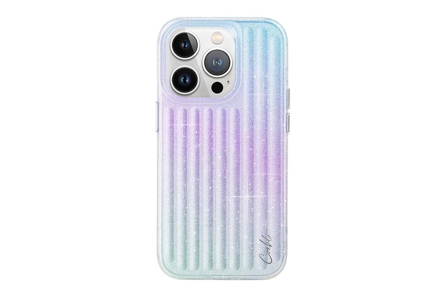 Apple iPhone 15 Pro Kılıf Parlayan Arka Yüzey Coehl Linear Kapak