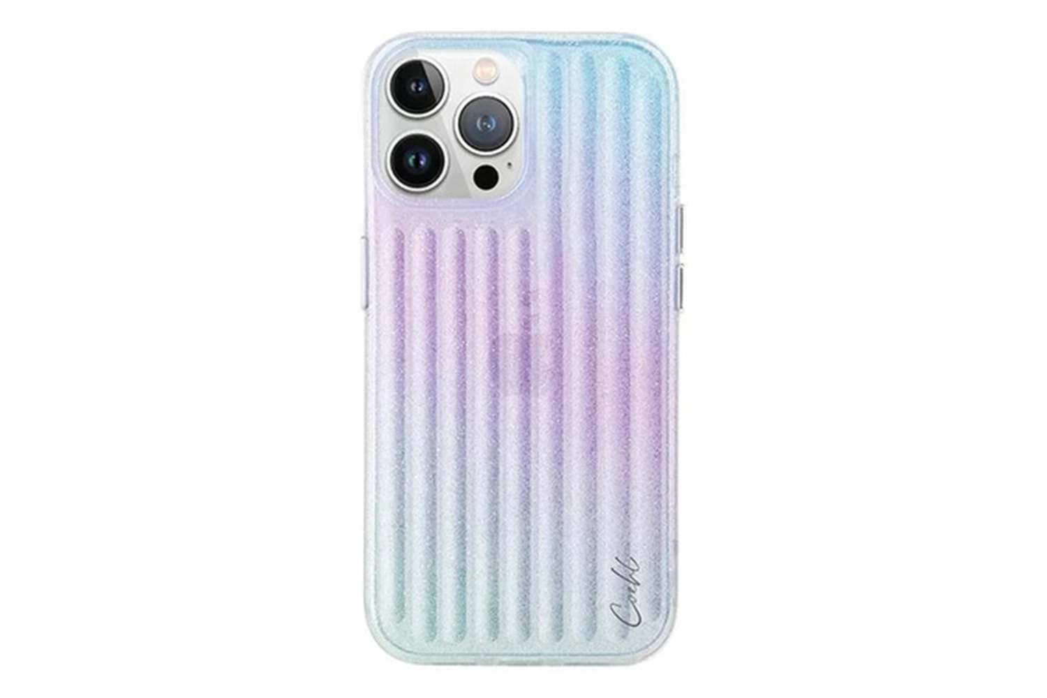 Apple iPhone 15 Pro Kılıf Parlayan Arka Yüzey Coehl Linear Kapak