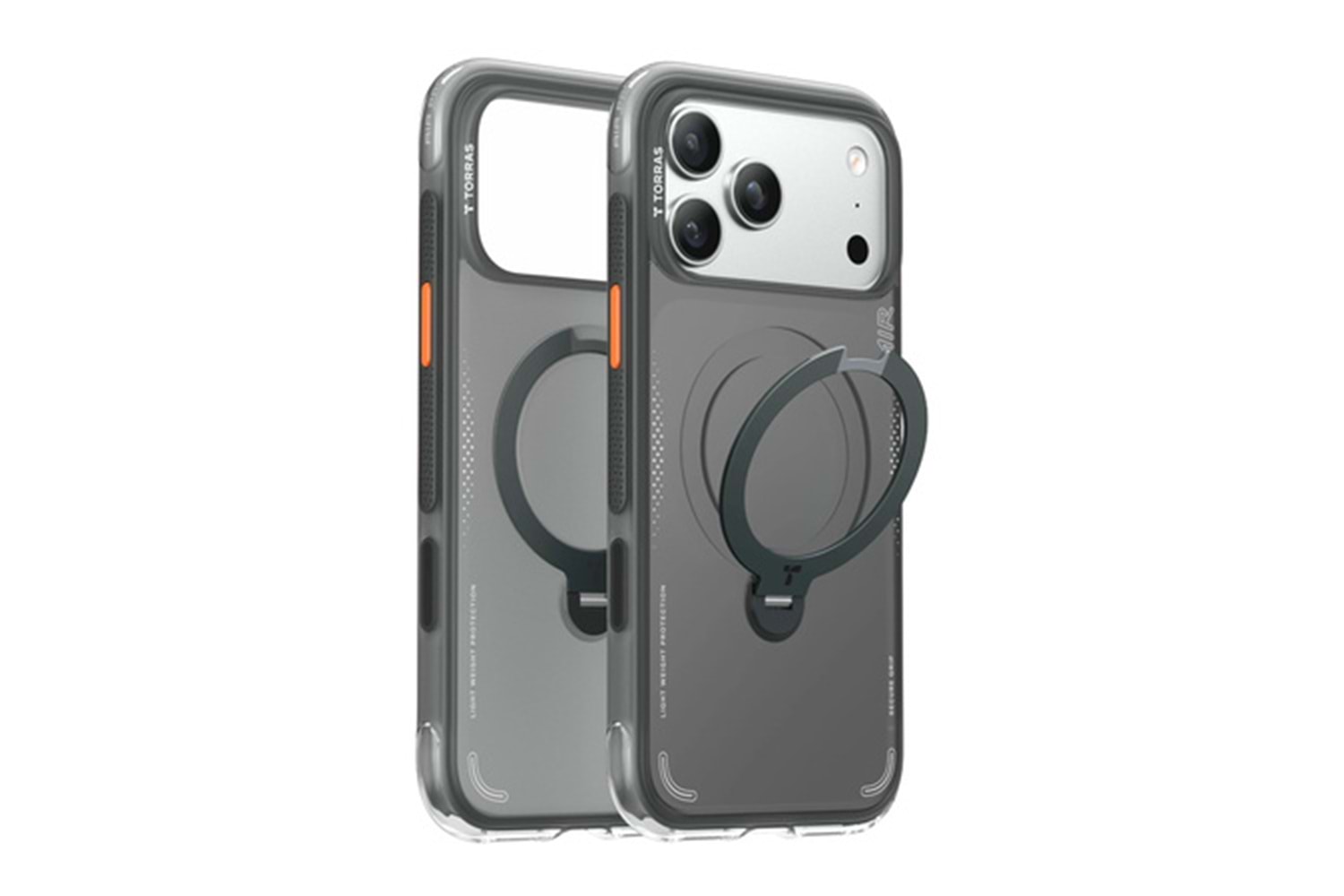 Torras Apple iPhone 18 Pro Max Ostand Q3 Air Standlı Magsafe Kapak