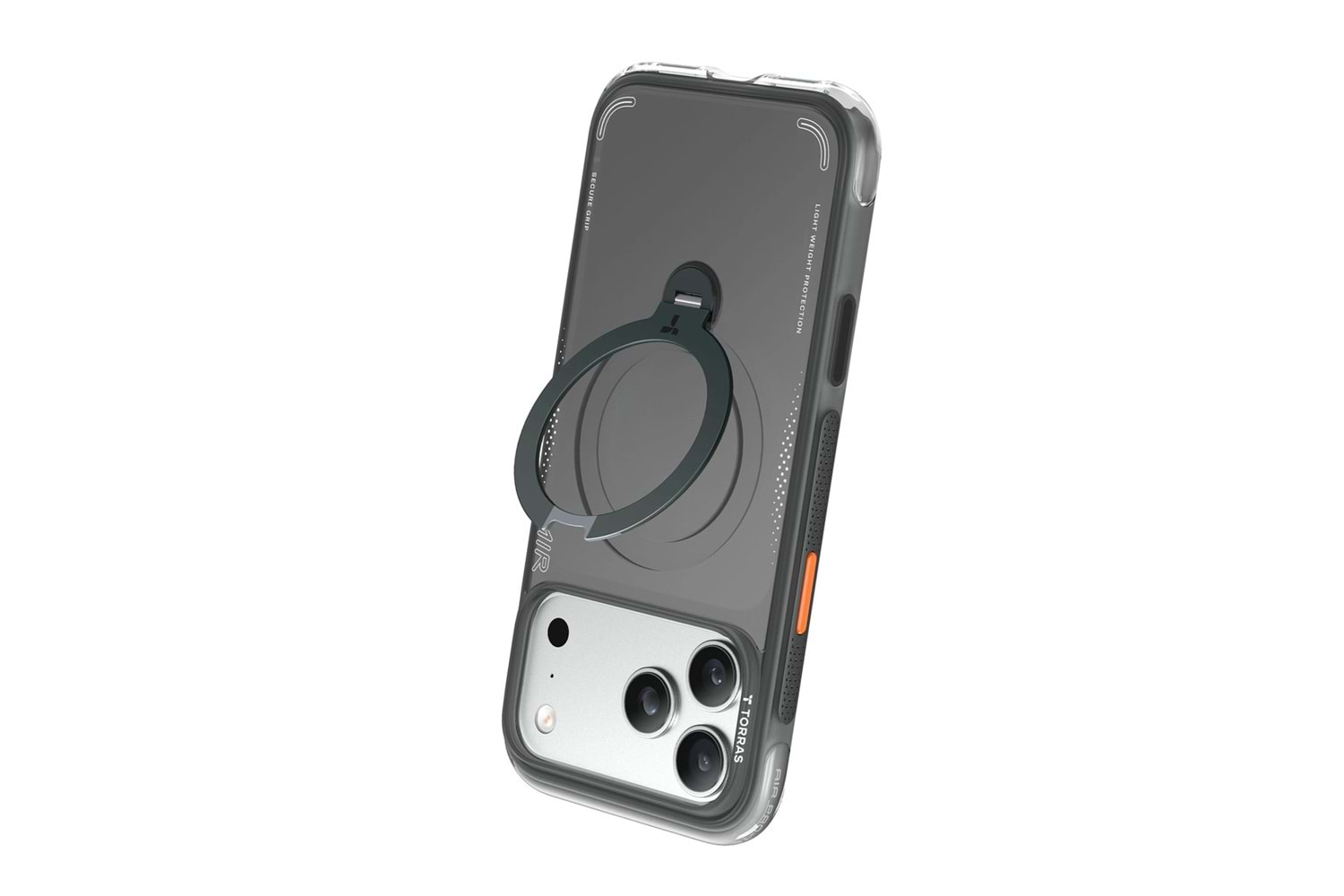 Torras Apple iPhone 18 Pro Max Ostand Q3 Air Standlı Magsafe Kapak