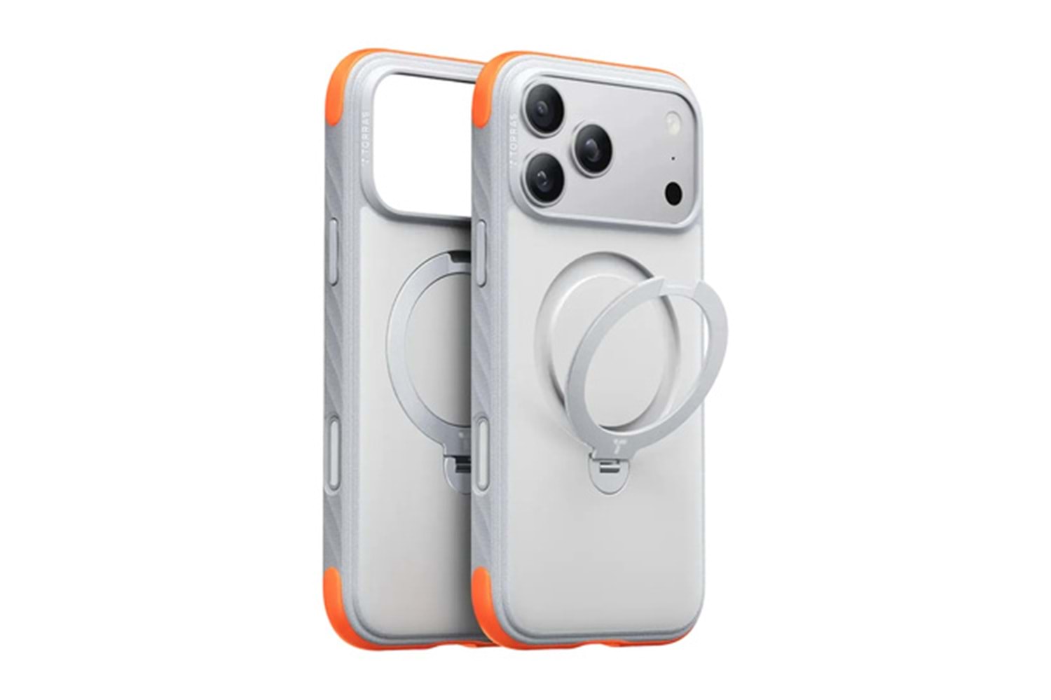 Torras Apple iPhone 18 Pro Ostand Q3 Rugg Standlı Magsafe Kapak