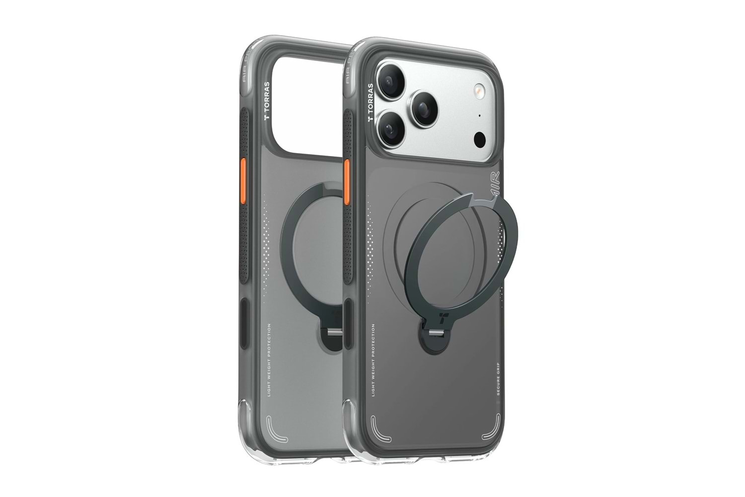Torras Apple iPhone 18 Pro Ostand Q3 Air Standlı Magsafe Kapak