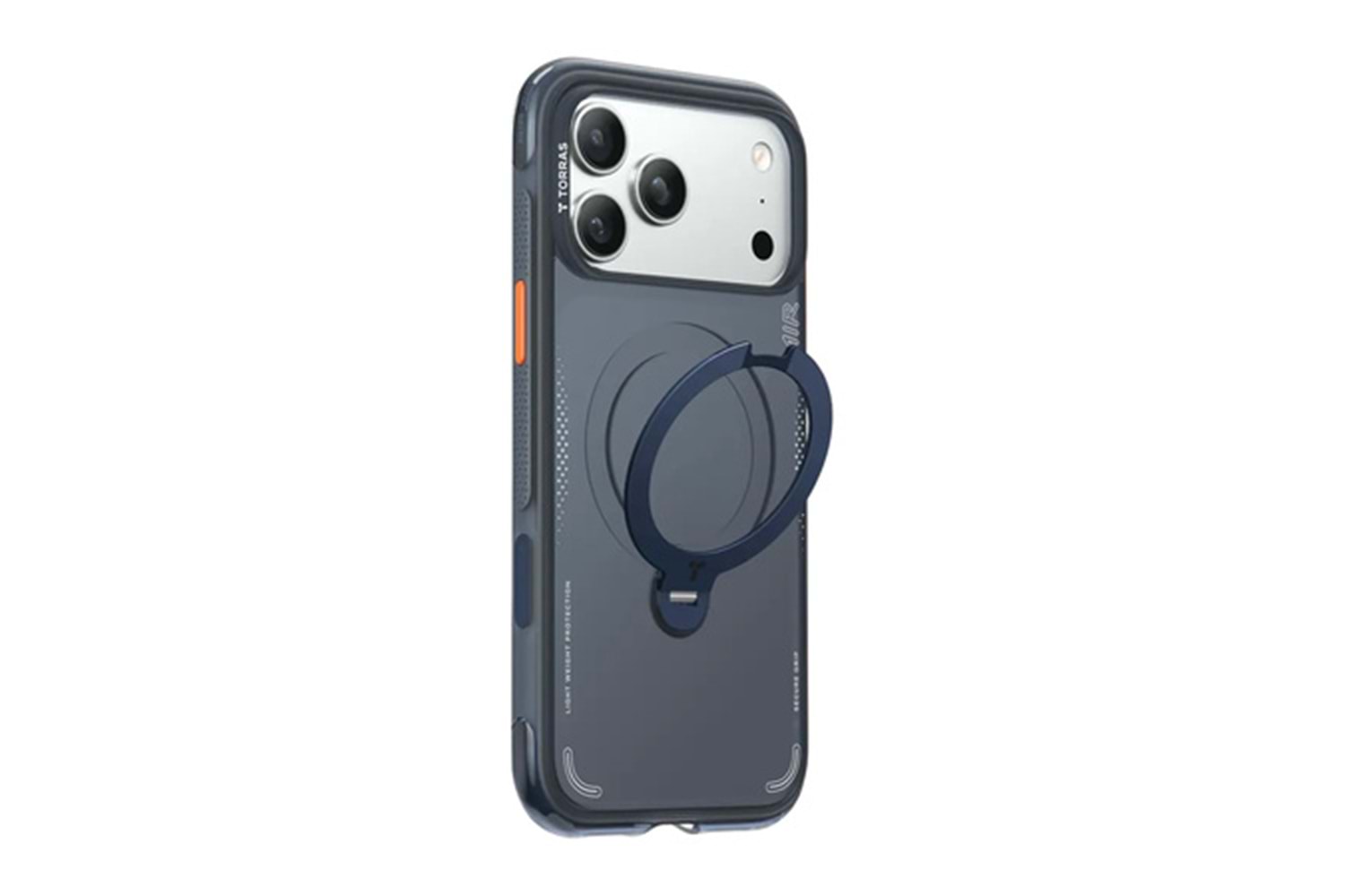 Torras Apple iPhone 18 Pro Ostand Q3 Air Standlı Magsafe Kapak